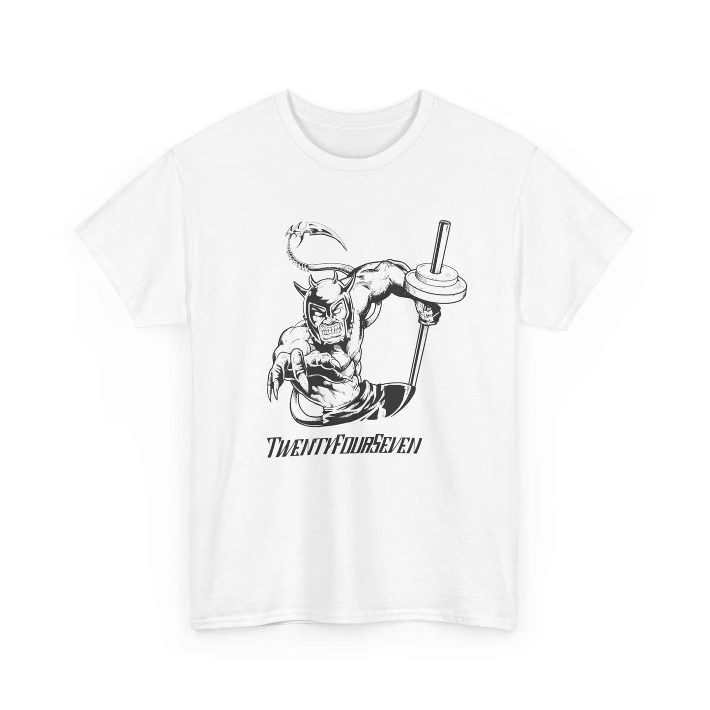 Dablo Gym t-shirt by Hi-TComics white