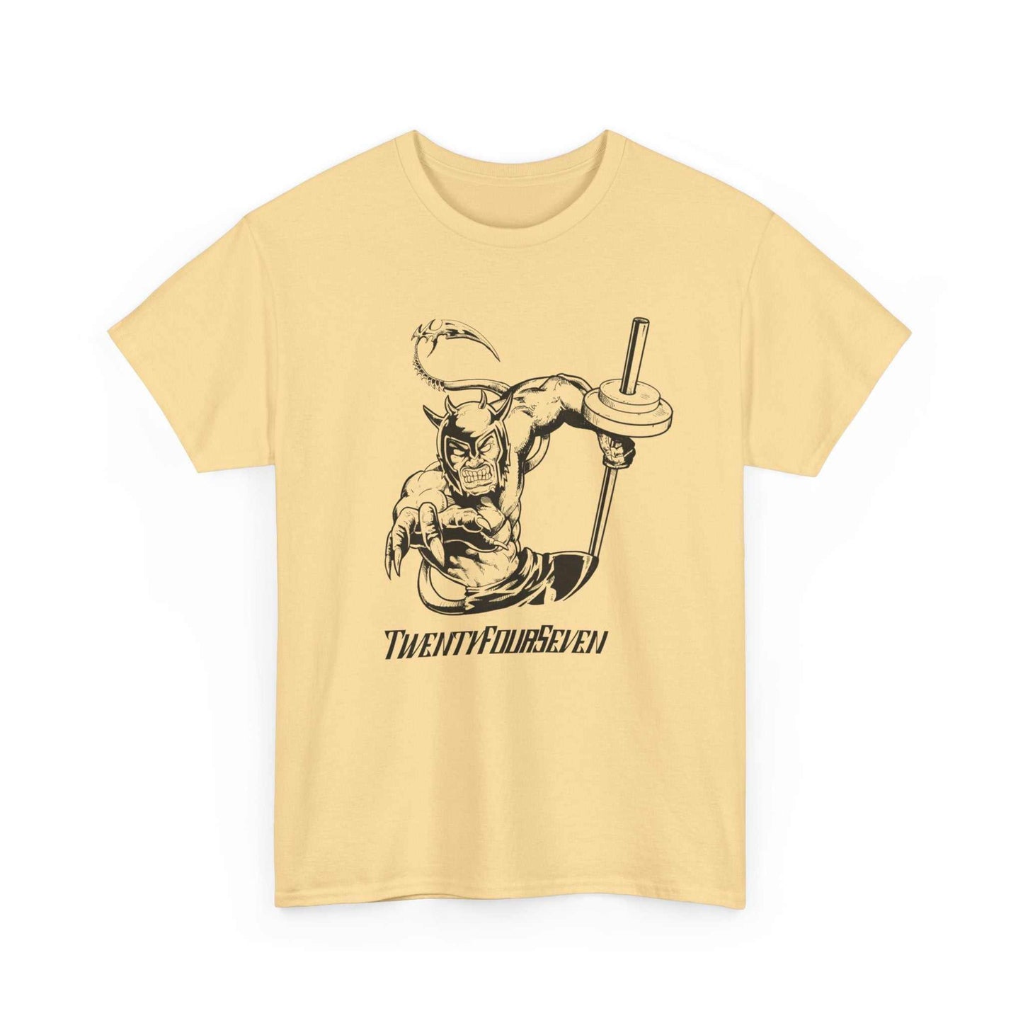 Dablo Gym t-shirt by Hi-TComics yellow haze