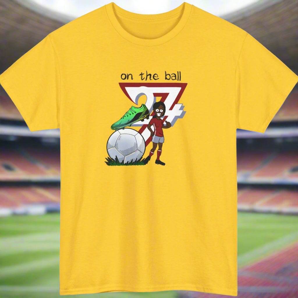 Design Football Sport Printed T-shirt football tee 24/7 Unique Designs daisy