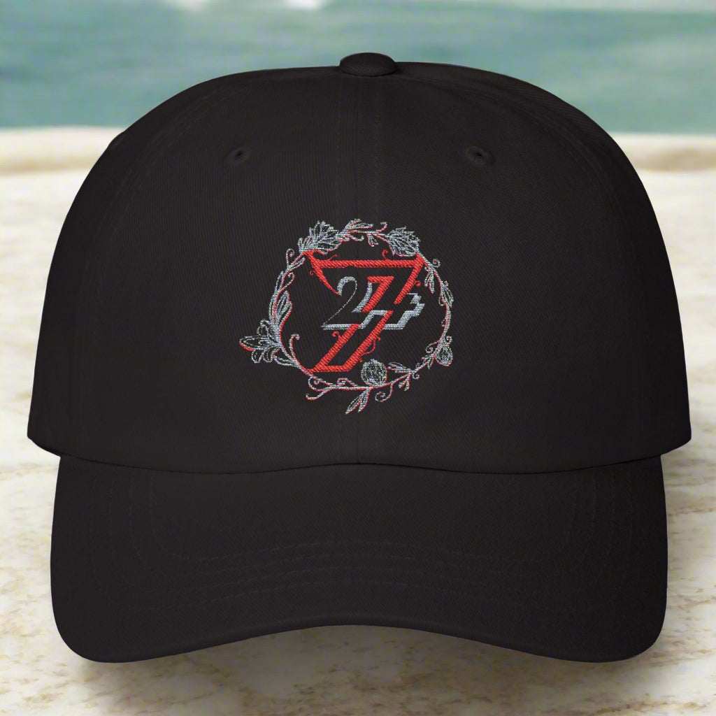 Embroidered Baseball Cap black