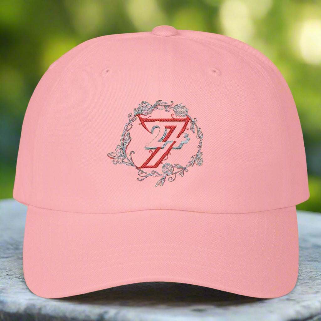 Embroidered Baseball Cap pink