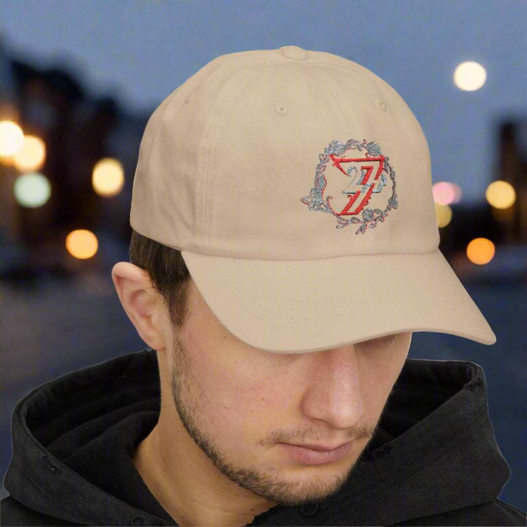 Embroidered Baseball Cap stone front