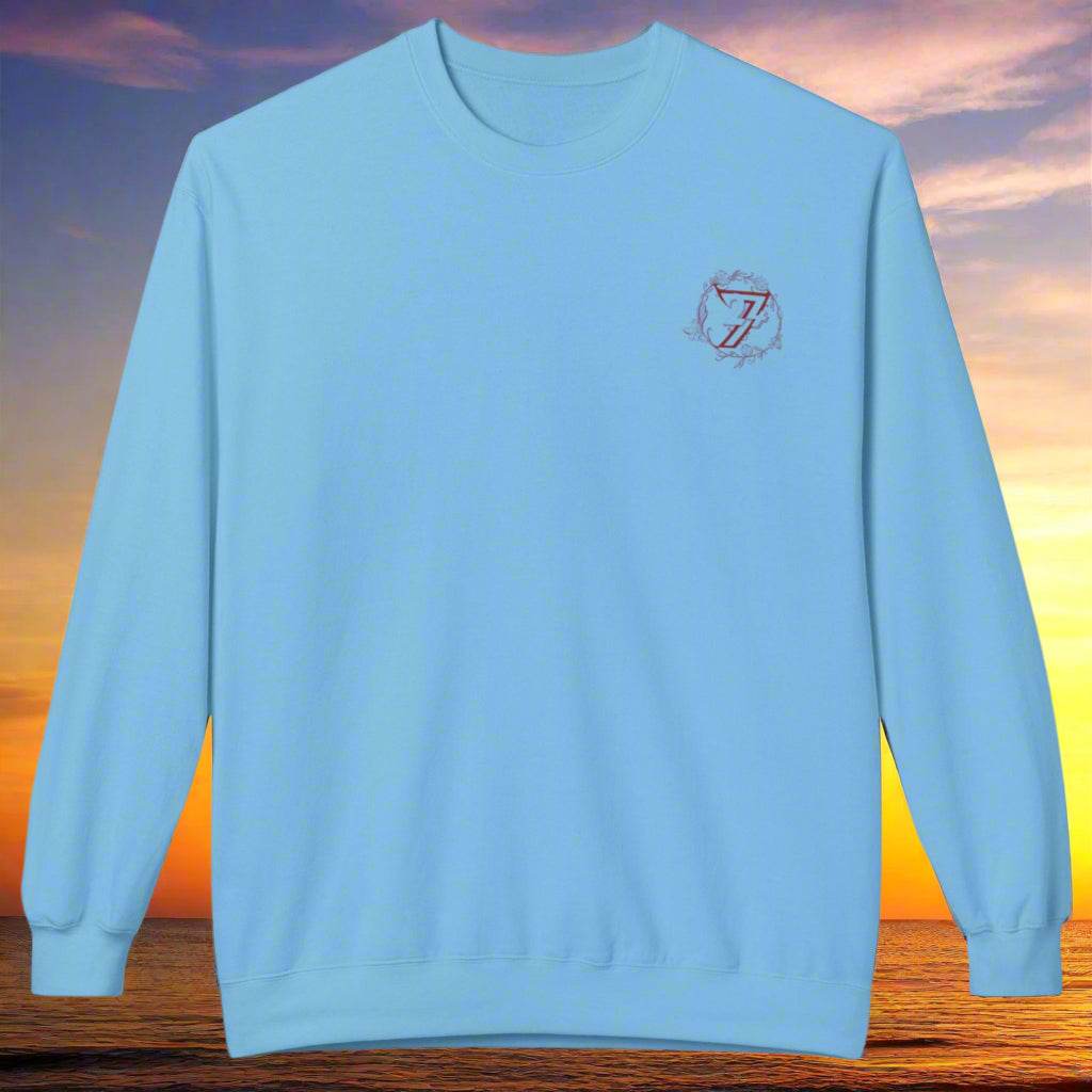 Floral Sweatshirt sky front