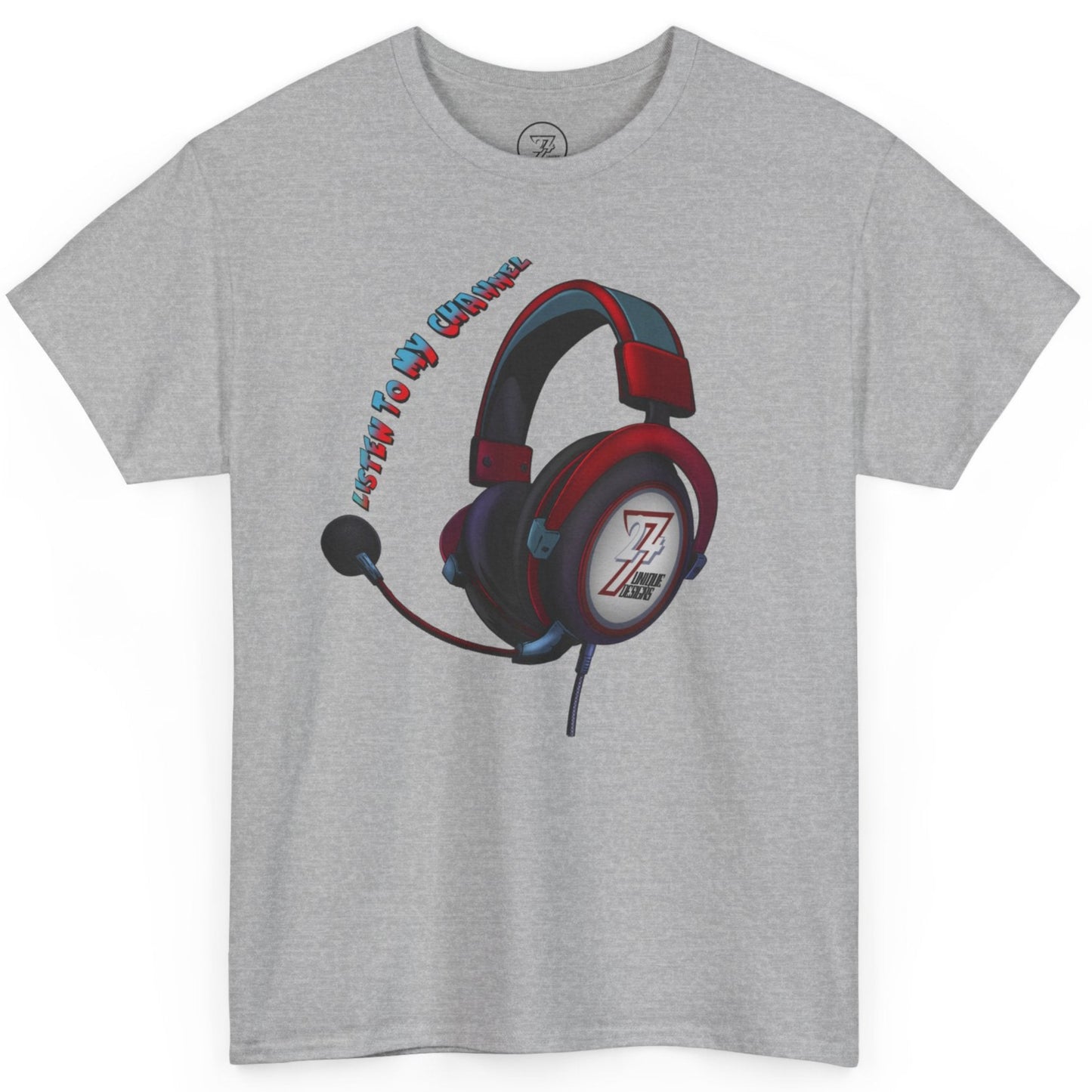 Graphics tee headset design