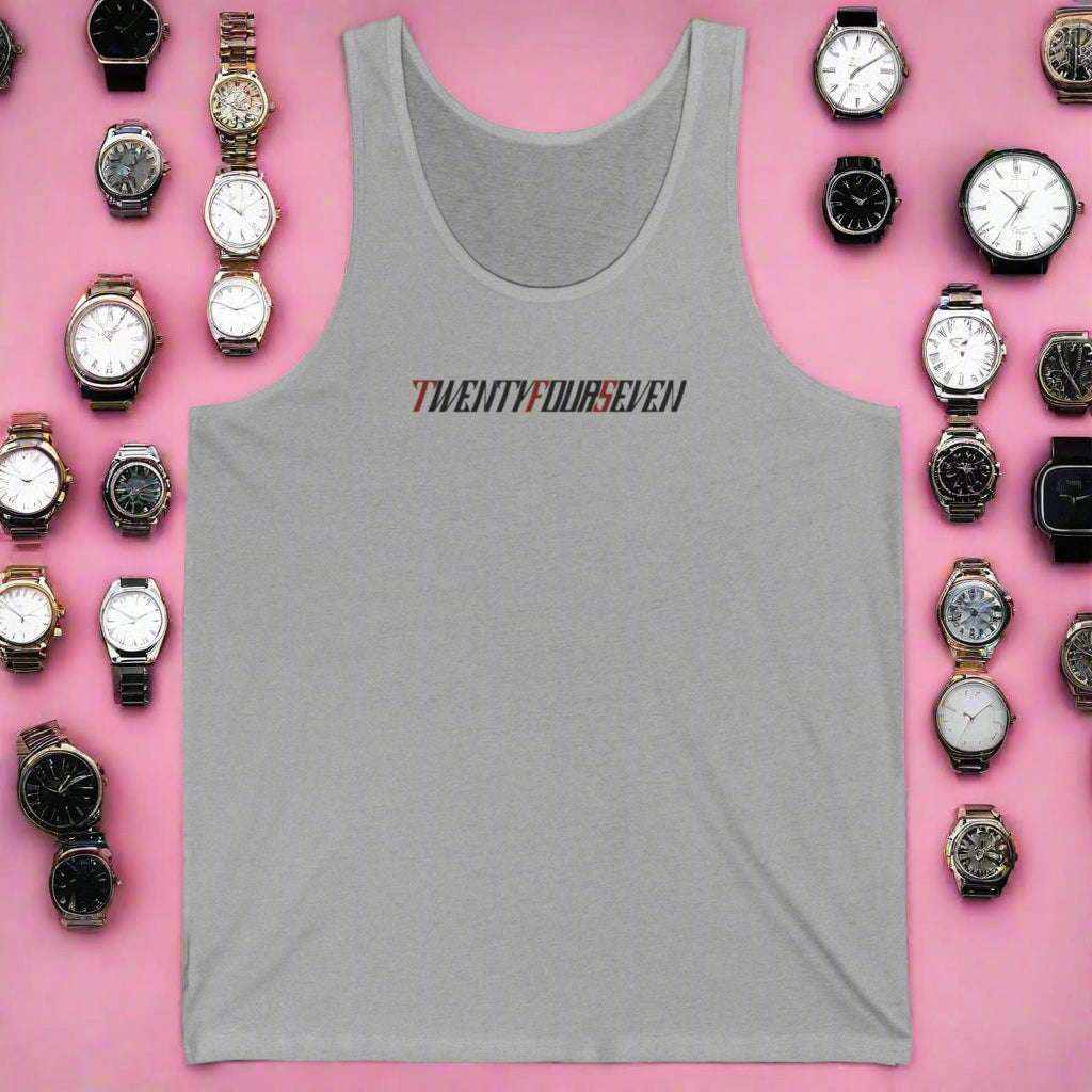 Stylish Woman Top Twentyfourseven Jersey Tank athletic heather