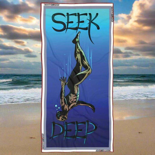 Swimming towel beach towel created by 24/7 Unique Designs color