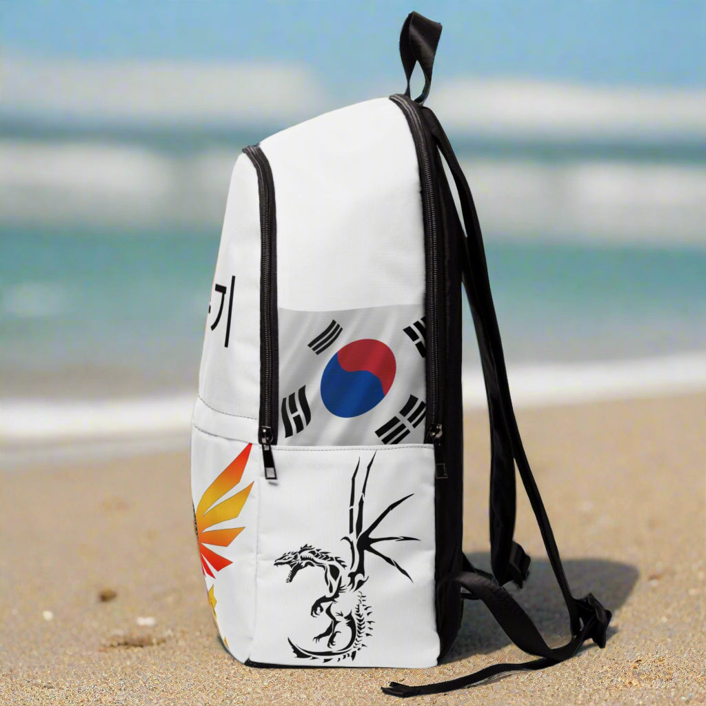 Unique Choi Kwang Do backpack left side view