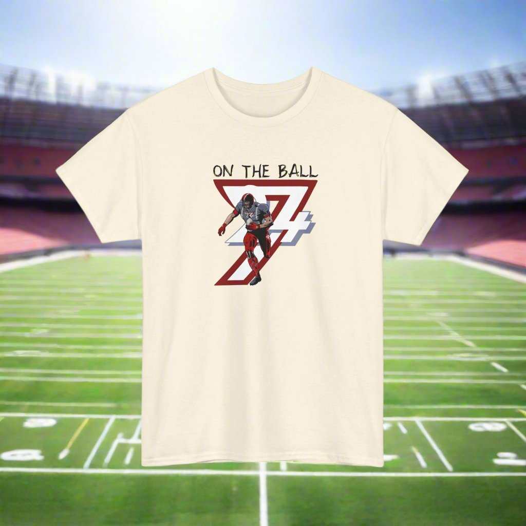 Unique Design American Football T-shirt natural