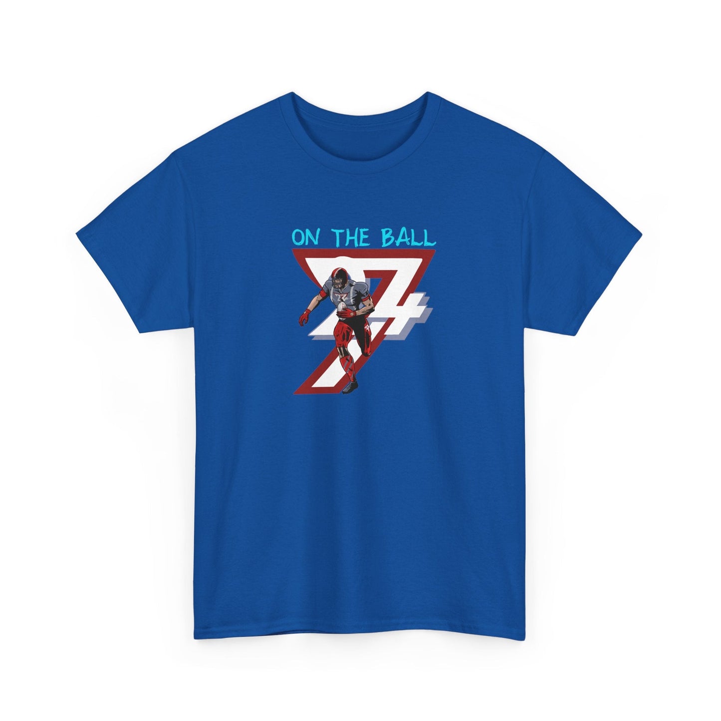 Unique Design American Football T-shirt royal