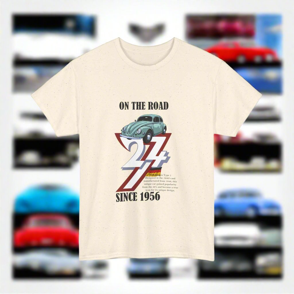 Volkswagen Tee volkswagen t-shirt classic car top vintage t-shirt natural