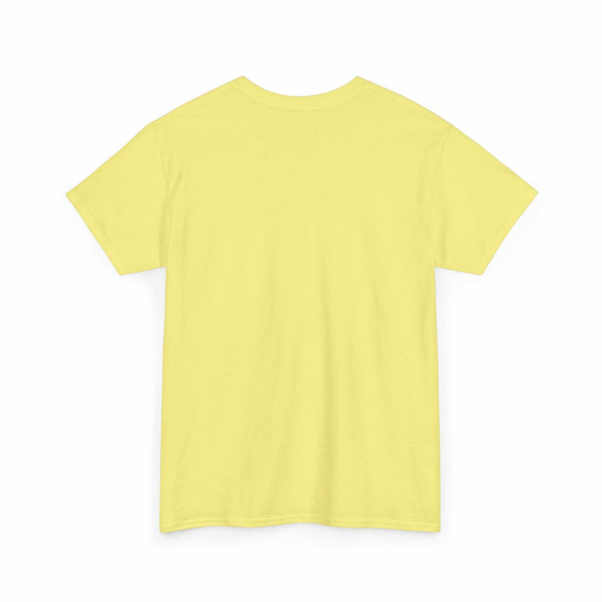 Back view of the Cornsilk UAE graphic tee