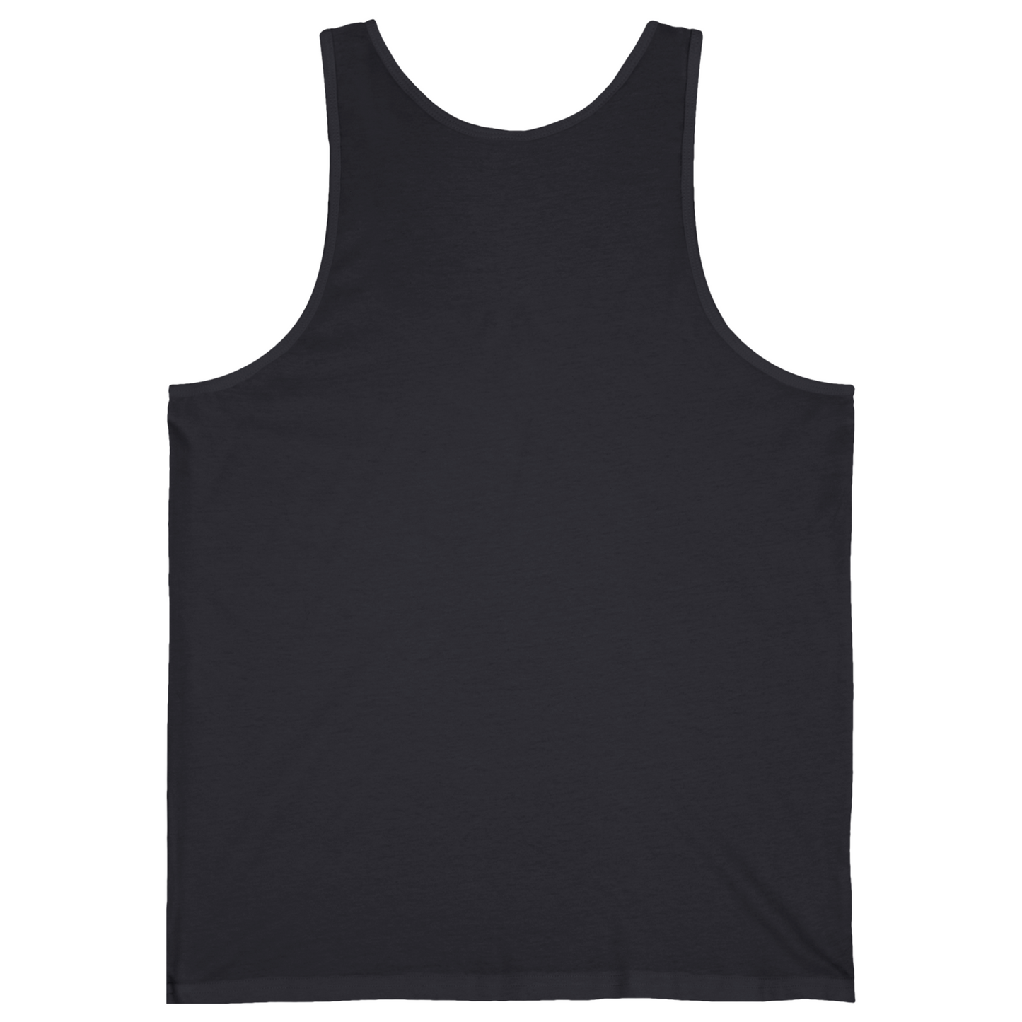 Back view of the Dark gray relaxed fit summer top