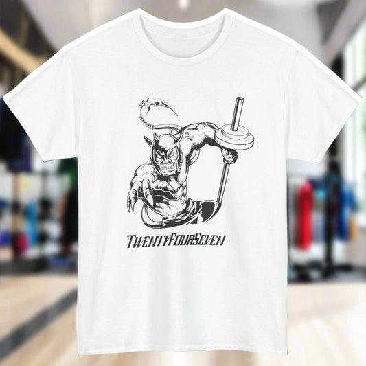 gym t-shirt with fantasy design
