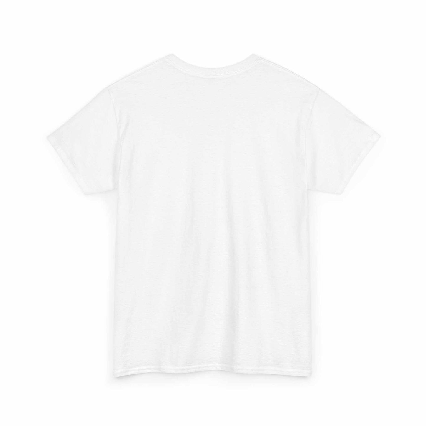 Back view of the White Egypt Flag Graphic Tee